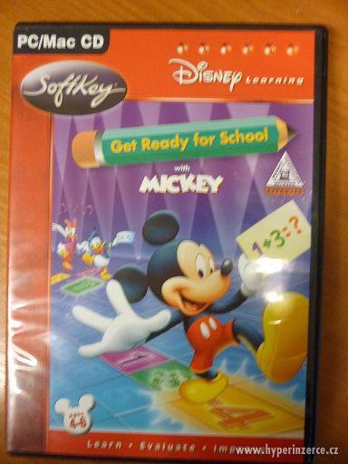 Prodám DVD "Mickey Mouse - buď připraven na školu - foto 1