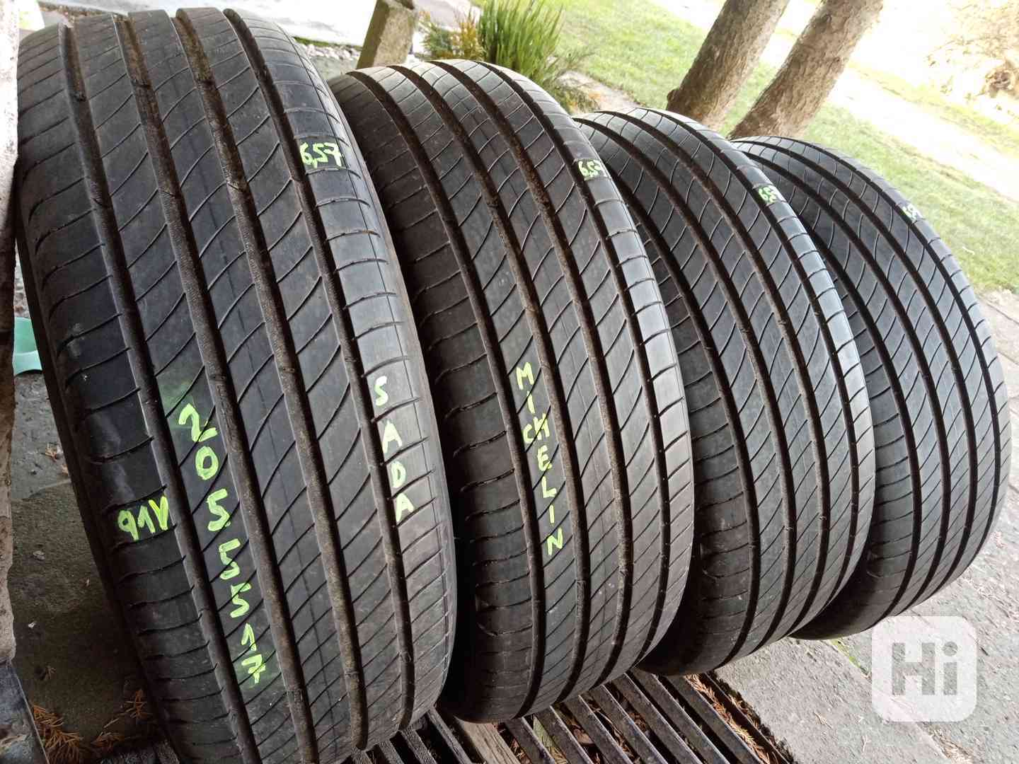 Letní pneu 4kusy 205/55/17 vzorek 99% MICHELIN - dobírka - foto 1