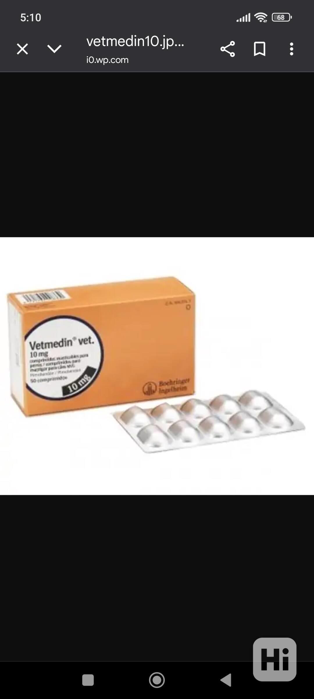 Vetmedin S 10mg tbl - foto 1