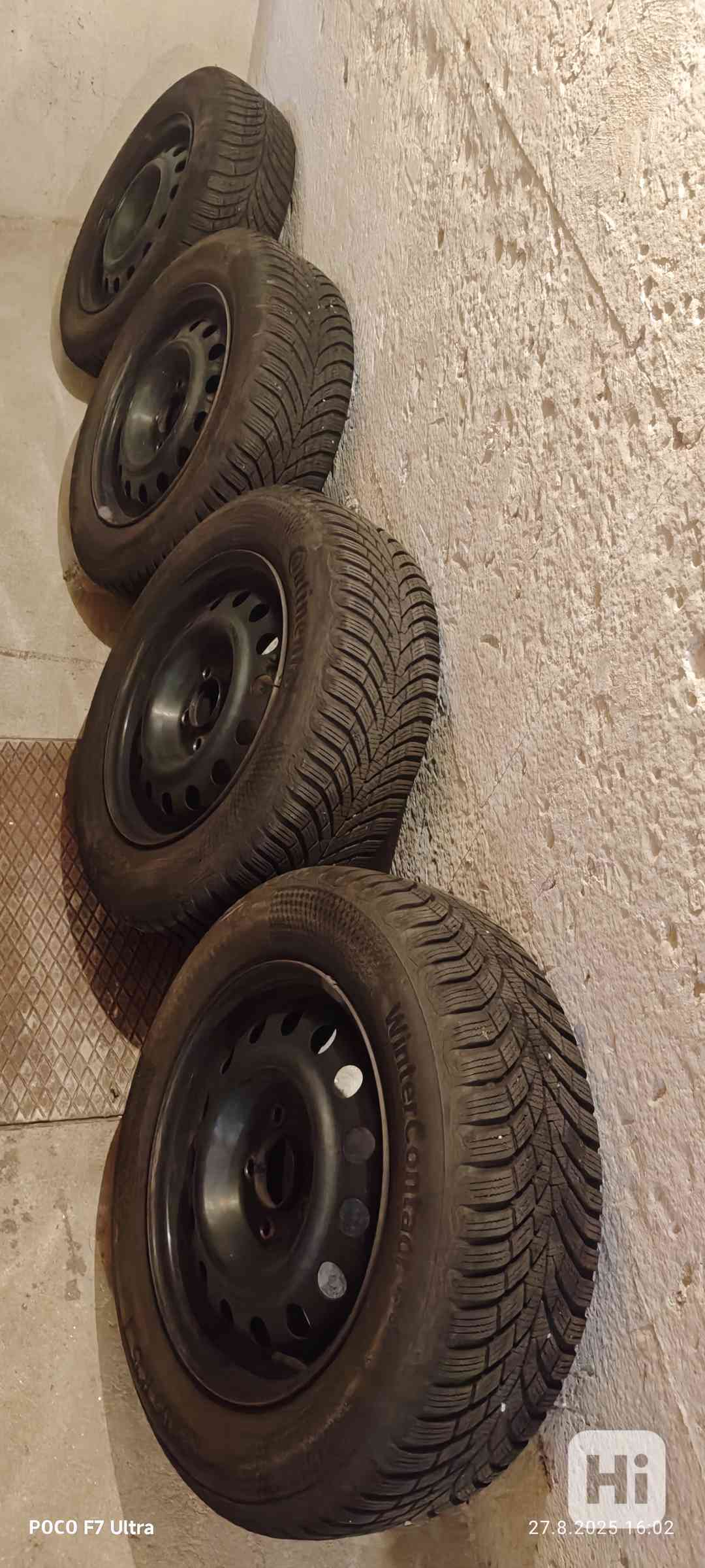 Pěkná zimní sada kol s pneu - Hyundai/Kia 15" - foto 1