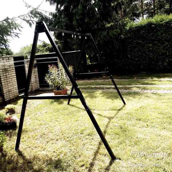 zahradni ocel houpacka na zahradu skládací 200 kg - foto 38
