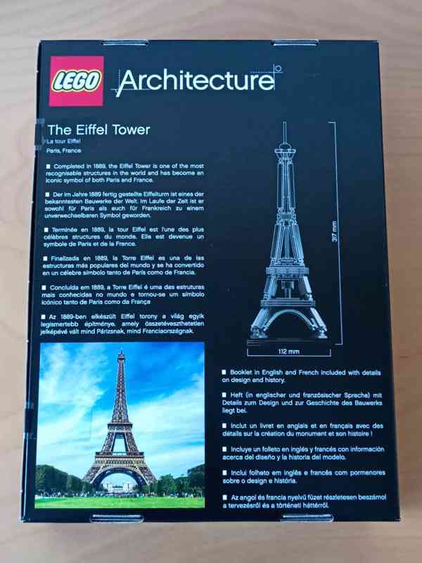 🌿 Lego Architecture 21019 Eiffelova věž 🌿 - foto 8