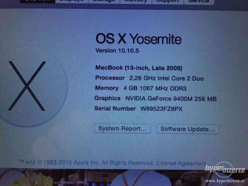 Apple MacBook (13-inch, Late 2009) - foto 1