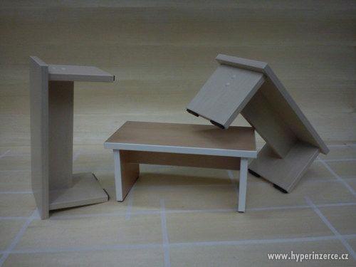 stolička  dřevěná - foto 1