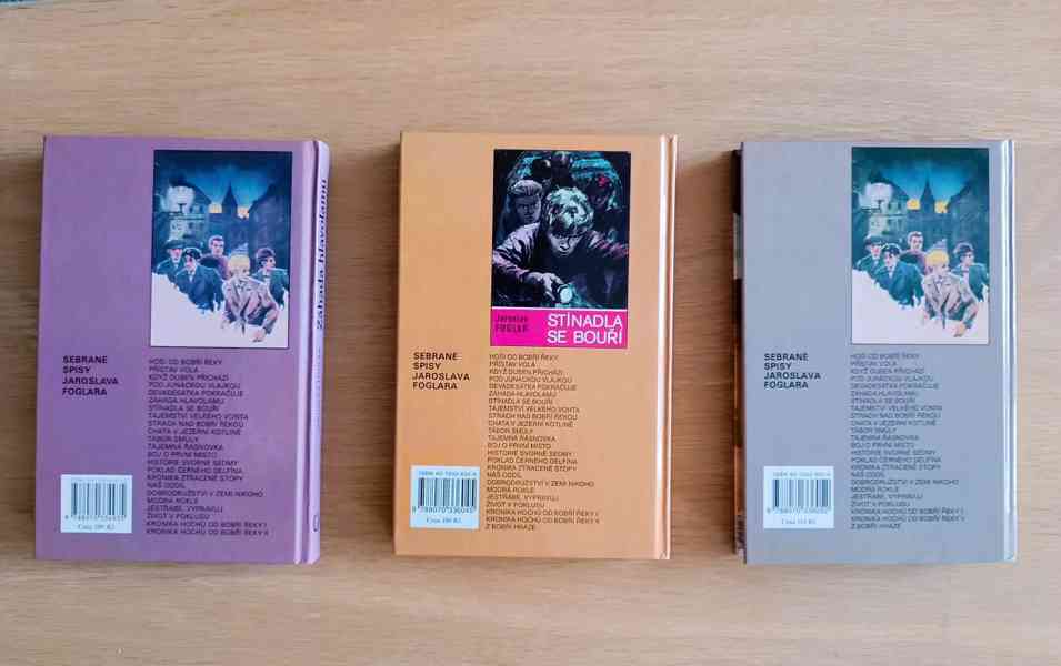 Jaroslav Foglar - Rychlé šípy - série tří knih  - foto 2