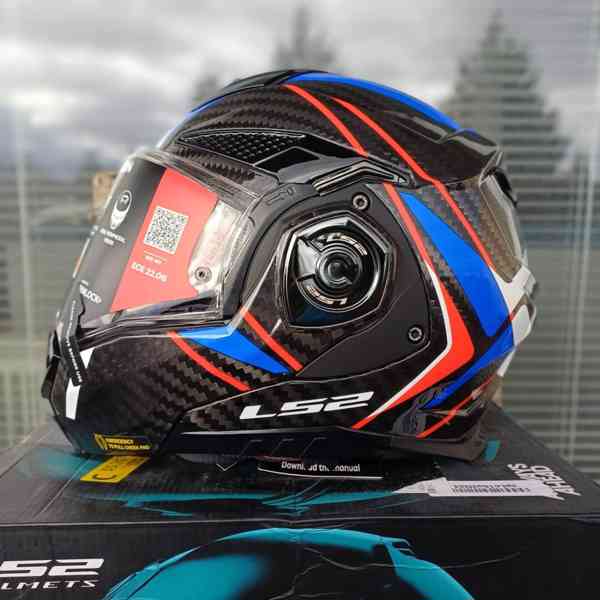 Silniční překlápěcí přilba LS2 ADVANT X CARBON FUTURE II  - foto 2