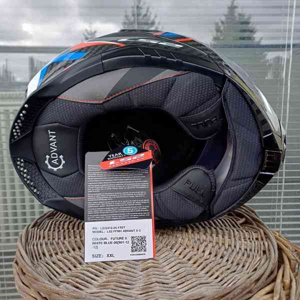 Silniční překlápěcí přilba LS2 ADVANT X CARBON FUTURE II  - foto 11