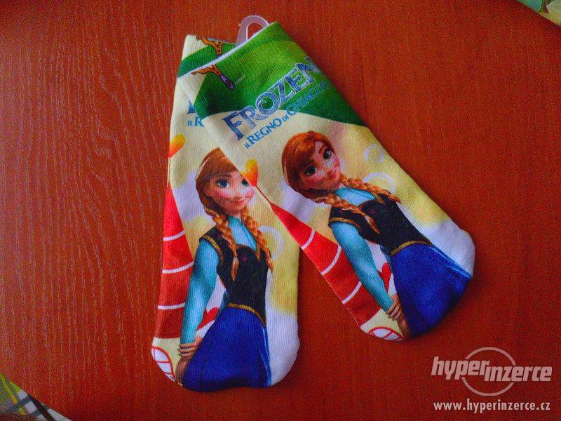 Ponožky motiv 3- Ledové království (Frozen) 18.cm - foto 1