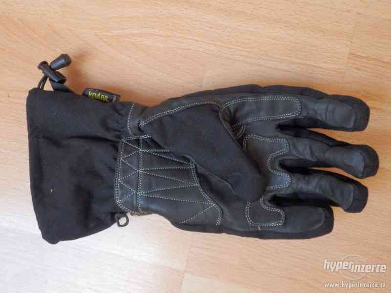 Motocyklové rukavice Thinsulate - foto 2