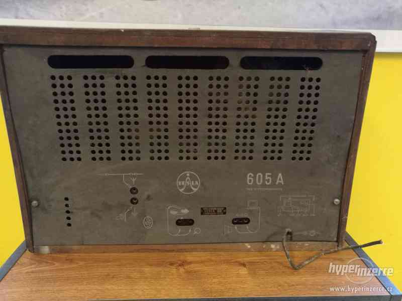 Staré rádio Tesla 602 - foto 2