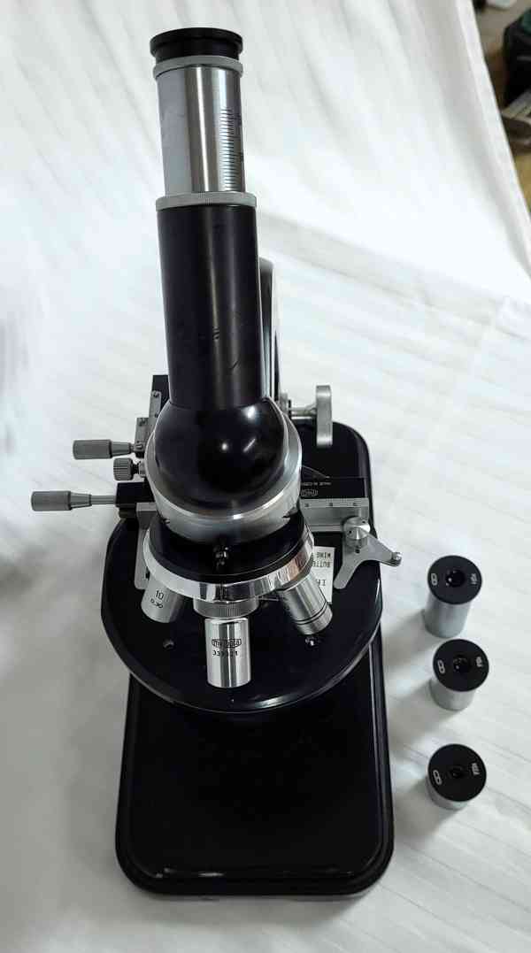 Prodám osvědčený český cestovní mikroskop MEOPTA BC 28 SV - foto 7