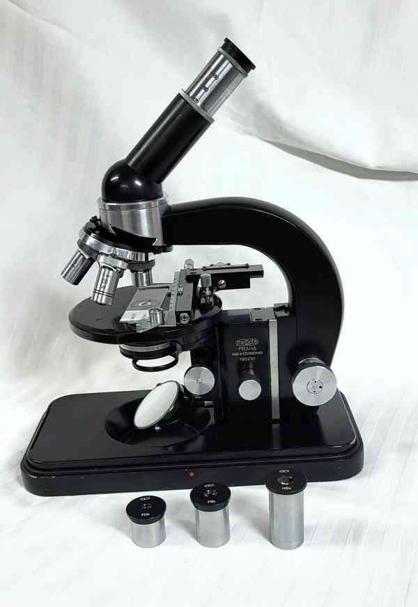 Prodám osvědčený český cestovní mikroskop MEOPTA BC 28 SV - foto 1
