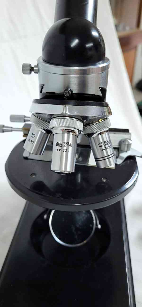 Prodám osvědčený český cestovní mikroskop MEOPTA BC 28 SV - foto 4