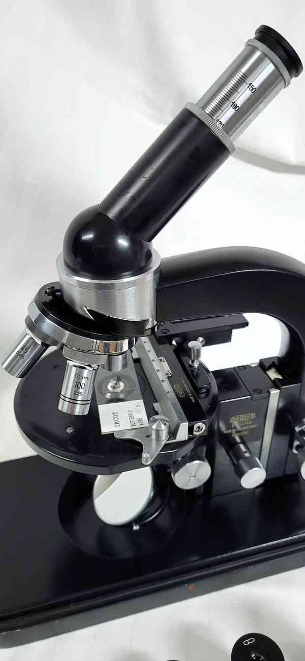 Prodám osvědčený český cestovní mikroskop MEOPTA BC 28 SV - foto 2