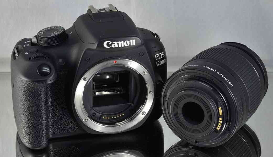 Canon EOS 1200D + EFS 18-55mm *brašna*10500 Exp - foto 5