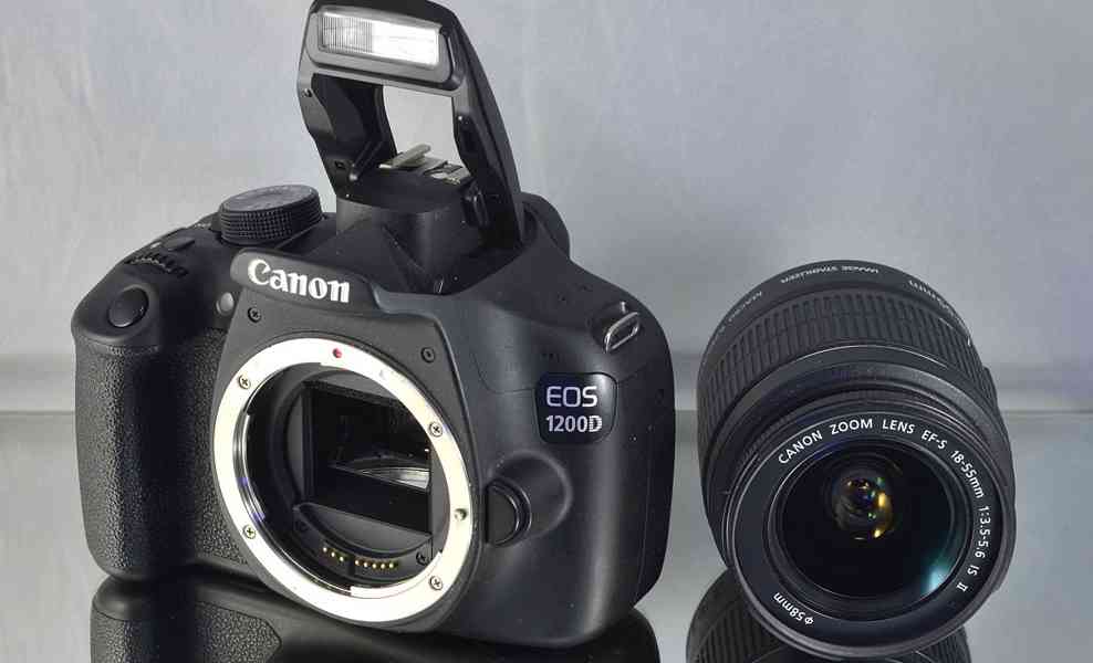Canon EOS 1200D + EFS 18-55mm *brašna*10500 Exp - foto 4
