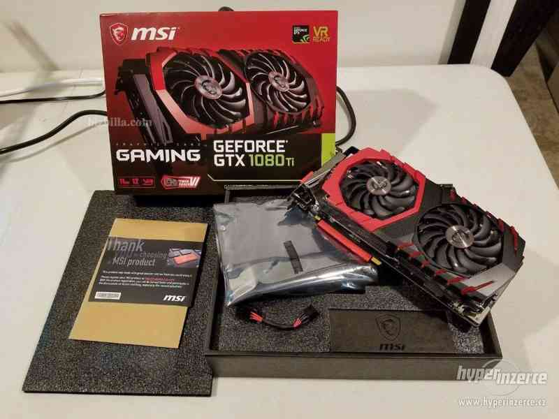 graf. karta MSI vga GTX 1080 TI GAMING X 11G záruka do 11/19