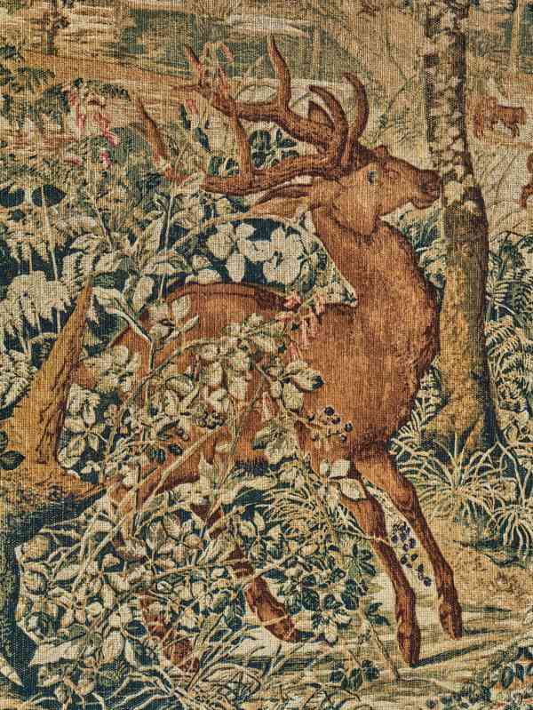 Gobelín / tapiserie s loveckým motivem 123 X 182 cm - foto 3
