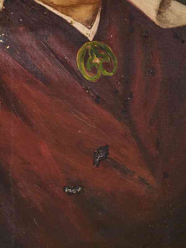 Dvojice historických portrétních maleb 19. století  - foto 9