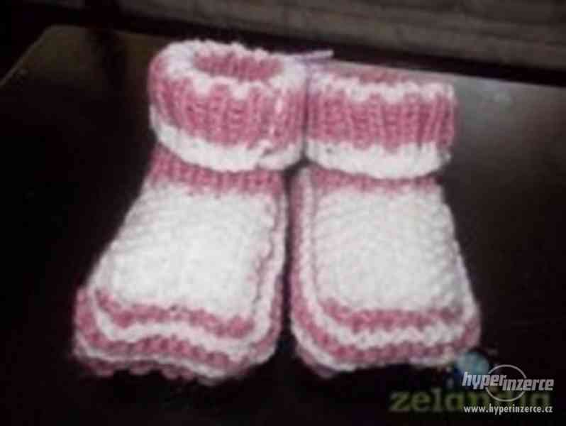 Ručně pletené ponožky - foto 5
