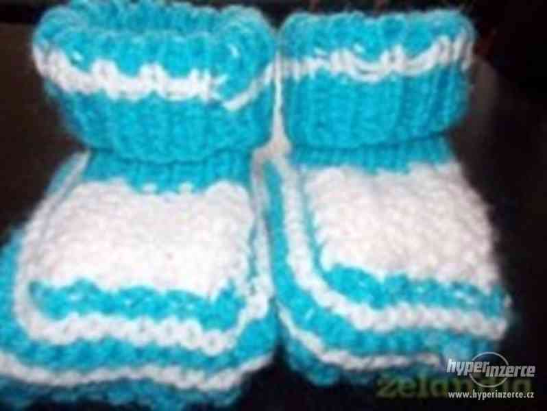 Ručně pletené ponožky - foto 6