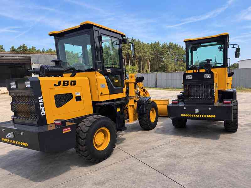 Kolový nakladač JBG WL20 4×4, 45 kW, 1 800 kg - foto 8