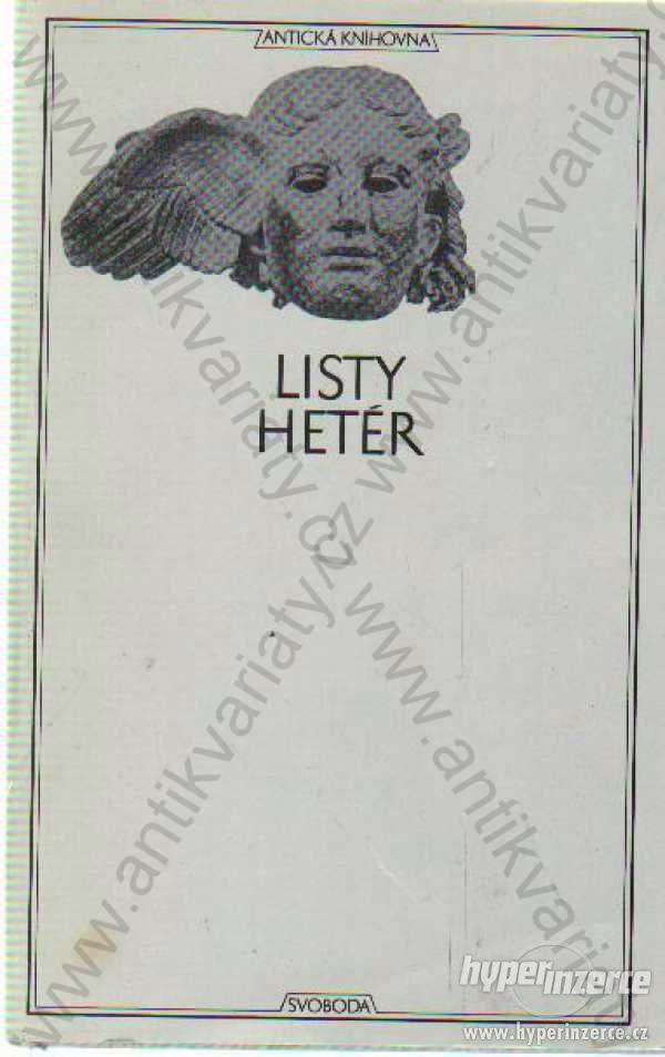 Listy Héter edice Antická knihovna, sv. 8 1970 - foto 1