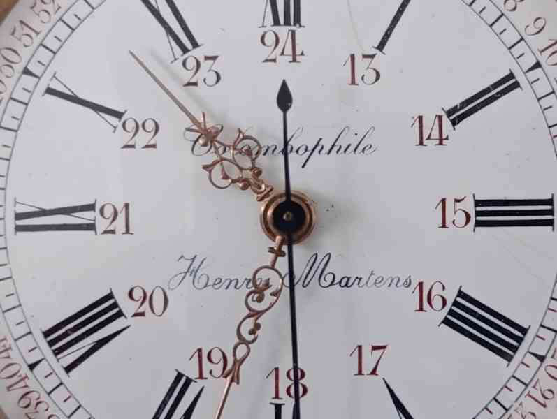 Obrovské kapesní hodinky - 66mm, 180g, centralní ručička - foto 17