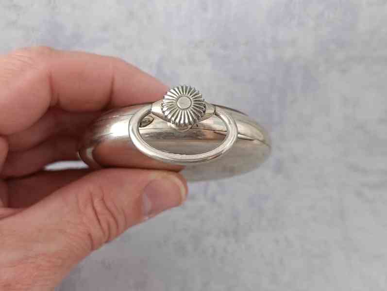 Obrovské kapesní hodinky - 66mm, 180g, centralní ručička - foto 9