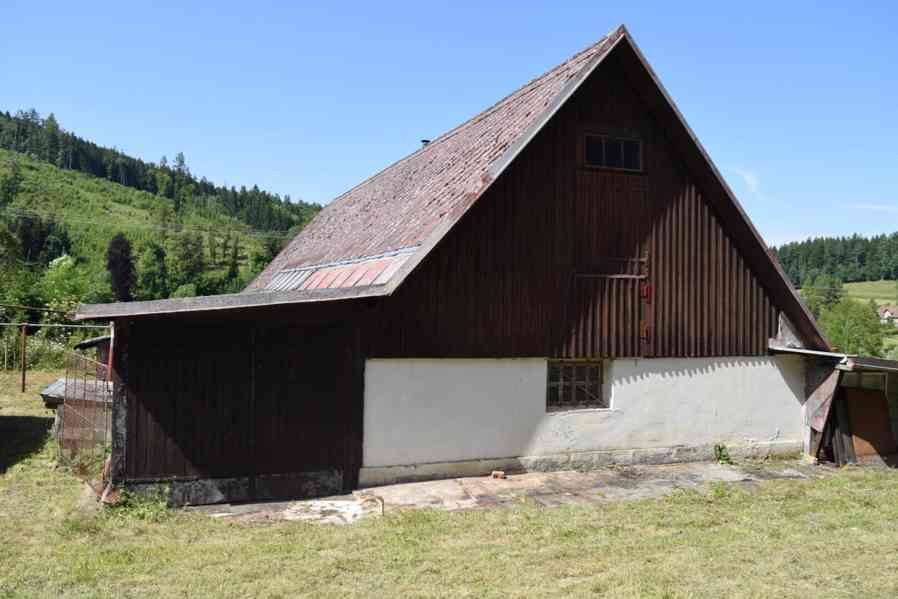 Prodej zděné chalupy v Debrném u lesa s pěkným výhledem - foto 4