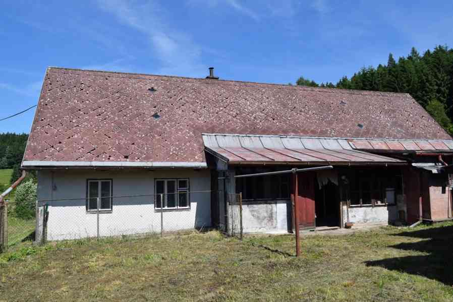 Prodej zděné chalupy v Debrném u lesa s pěkným výhledem - foto 3