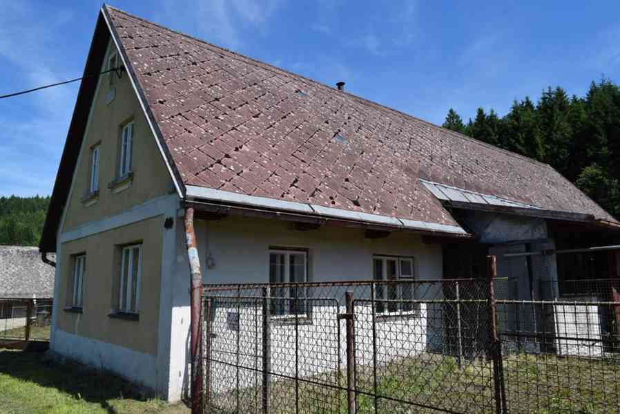 Prodej zděné chalupy v Debrném u lesa s pěkným výhledem - foto 2