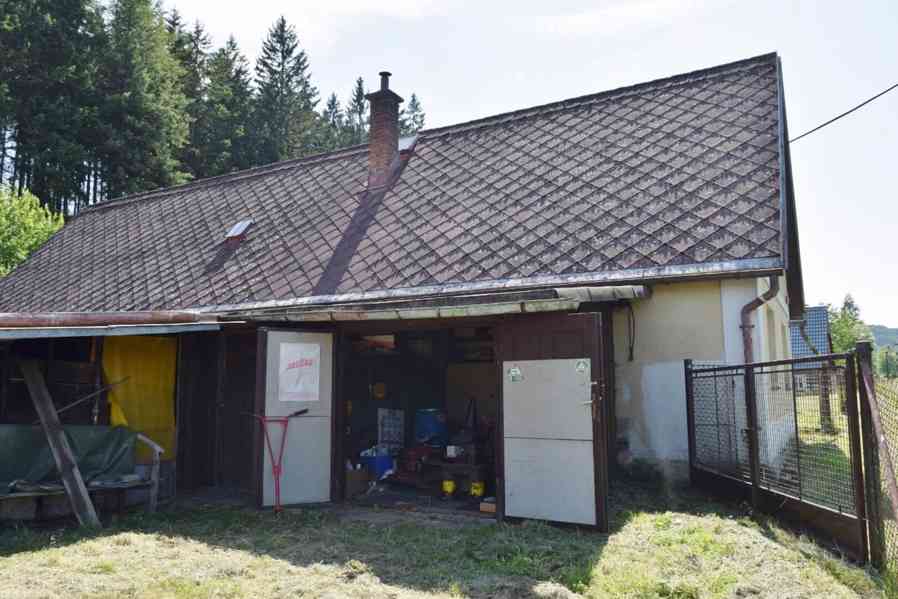 Prodej zděné chalupy v Debrném u lesa s pěkným výhledem - foto 6
