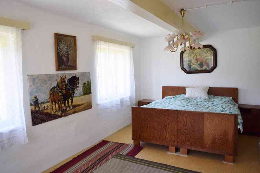 Prodej zděné chalupy v Debrném u lesa s pěkným výhledem - foto 13
