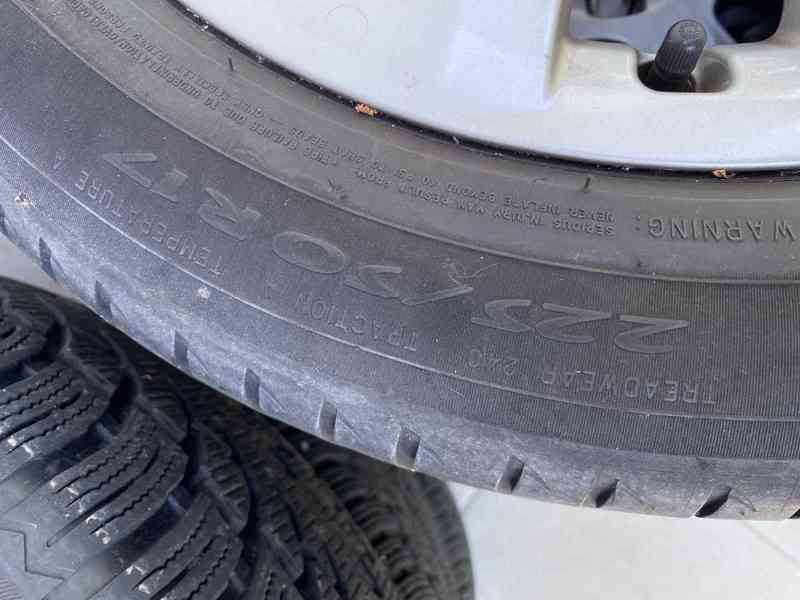 Orig. sada alu. kol z audi A4, rozměr 17 - foto 3
