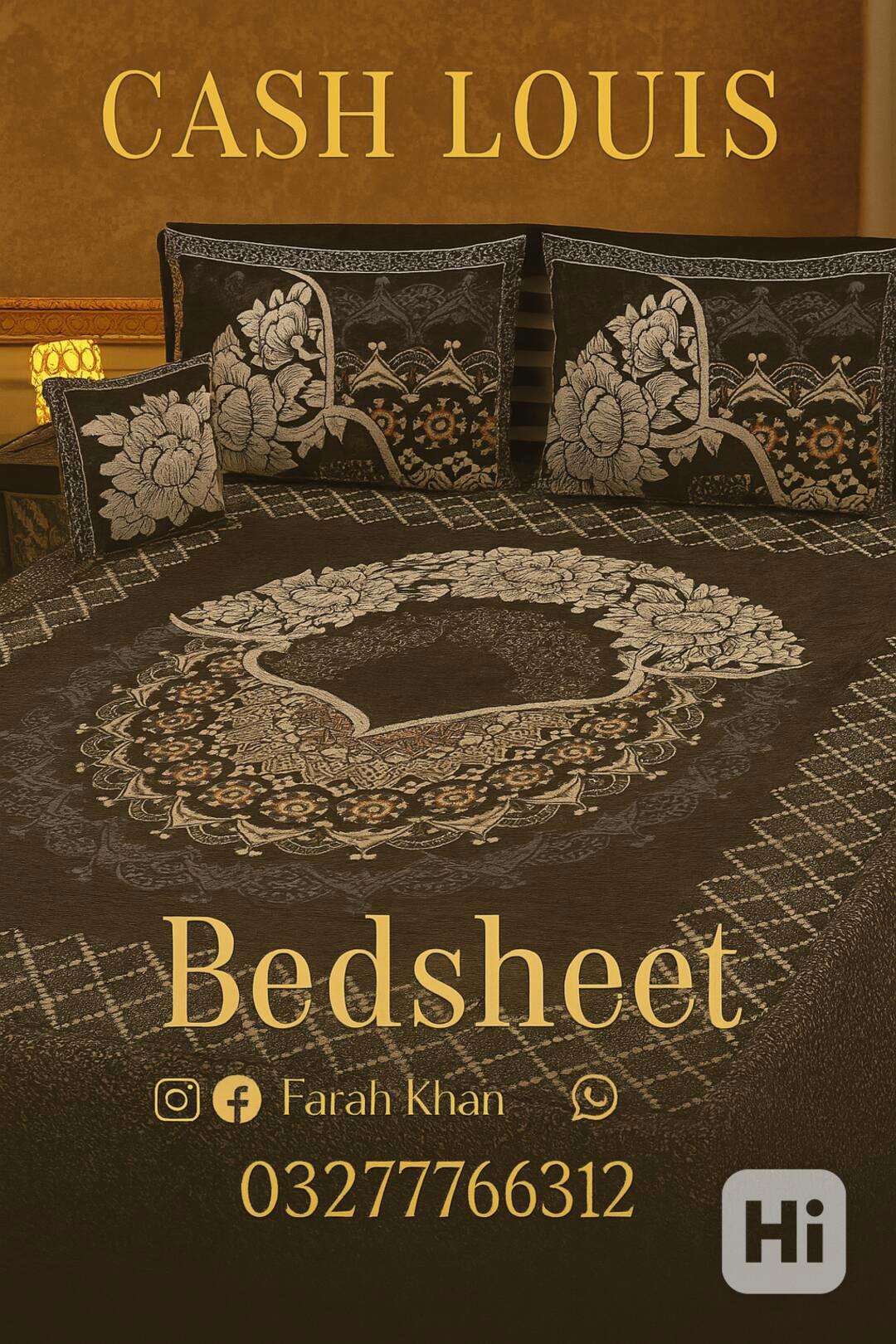 Cozy 4 Pcs Velvet Jacquard in pakistan=03277766312 - foto 1