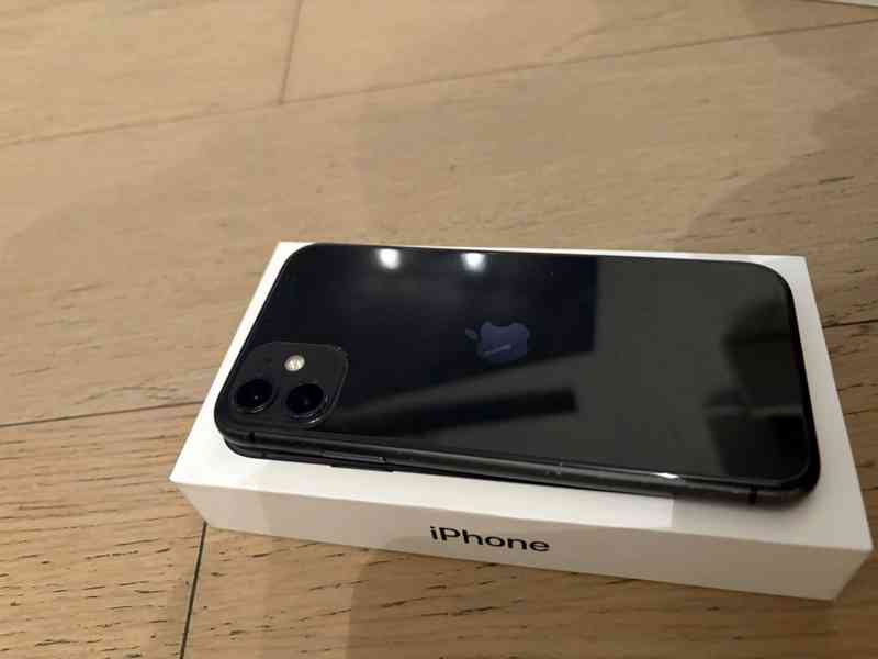 Apple iPhone 11 Black 64GB - jako nový - foto 5