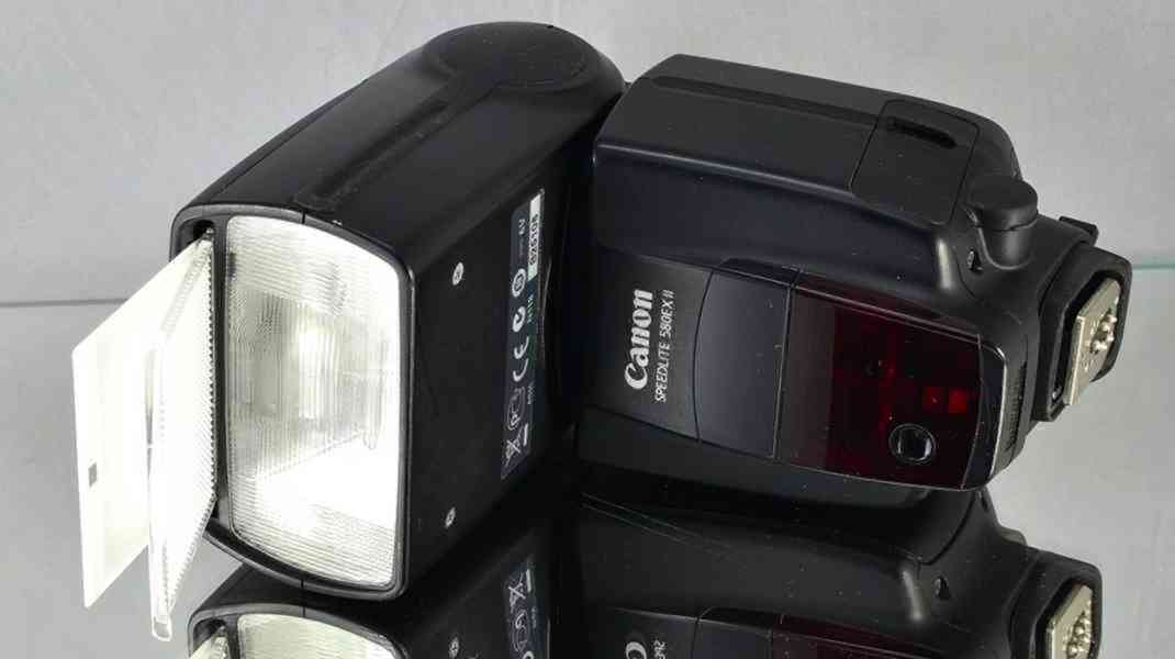 Canon Speedlite 580 EX II *E-TTL, master-slave, S.Č.:58 - foto 3