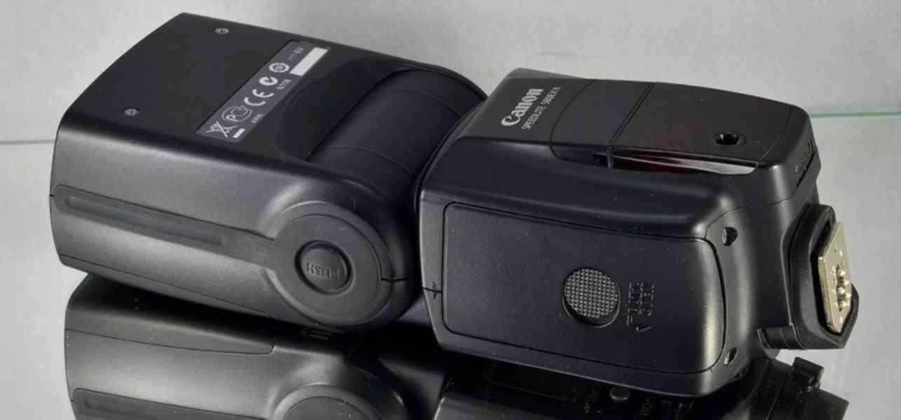 Canon Speedlite 580 EX II *E-TTL, master-slave, S.Č.:58 - foto 6