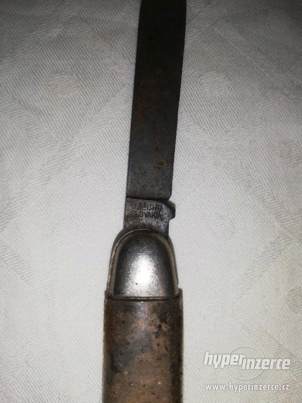 Kovový nožík s perletí - zn. MIKOV CZECHOSLOVAKIA - foto 3