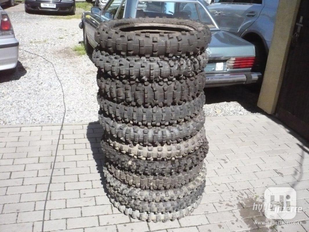 MOTOCROS použité pneu 11 kusů - foto 1