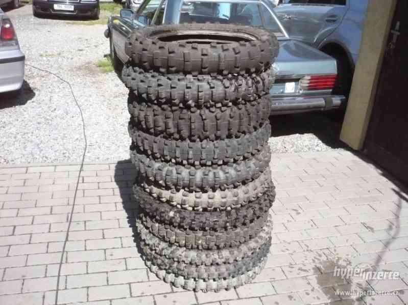 MOTOCROS použité pneu 11 kusů - foto 1