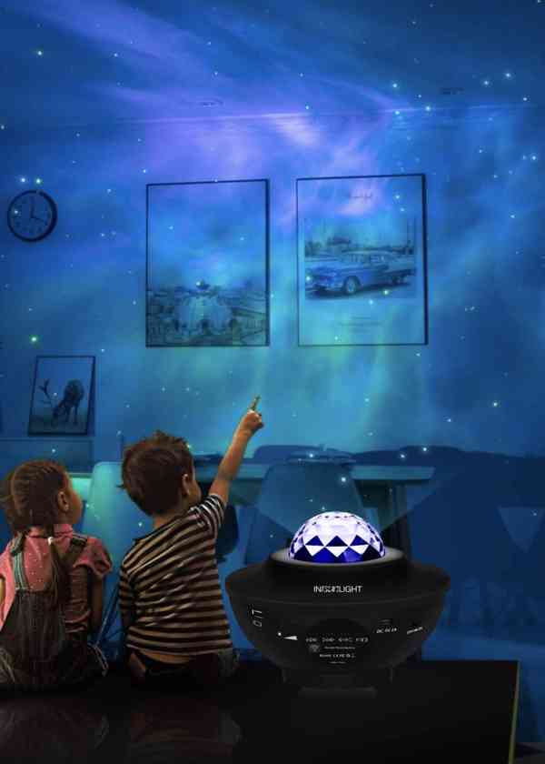 Oblíbený Projektor Galaxie ✨ – 2v1 lampa a reproduktor - foto 5
