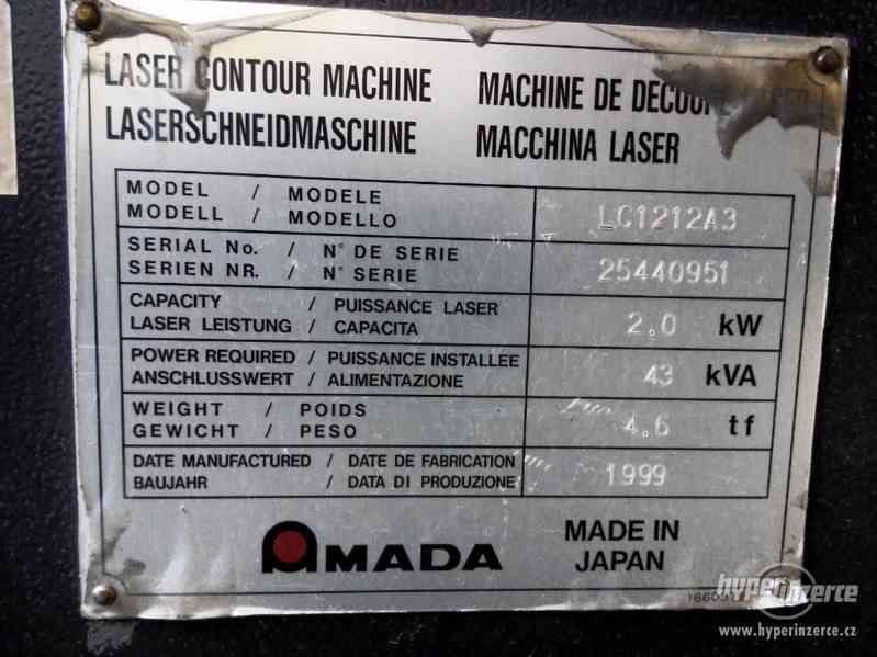 Vyřezávací laser AMADA LC-1212 alfa III - foto 8