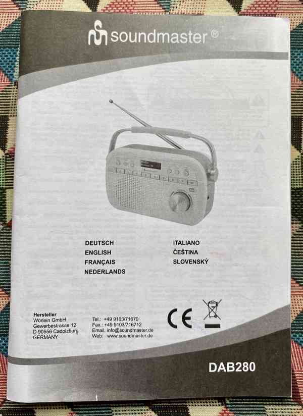 DAB RADIO 280BE - SOUNDMASTER - foto 4