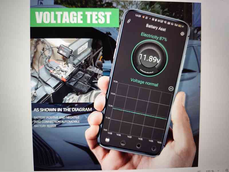 Vgate BA100 testr autobaterie - foto 8