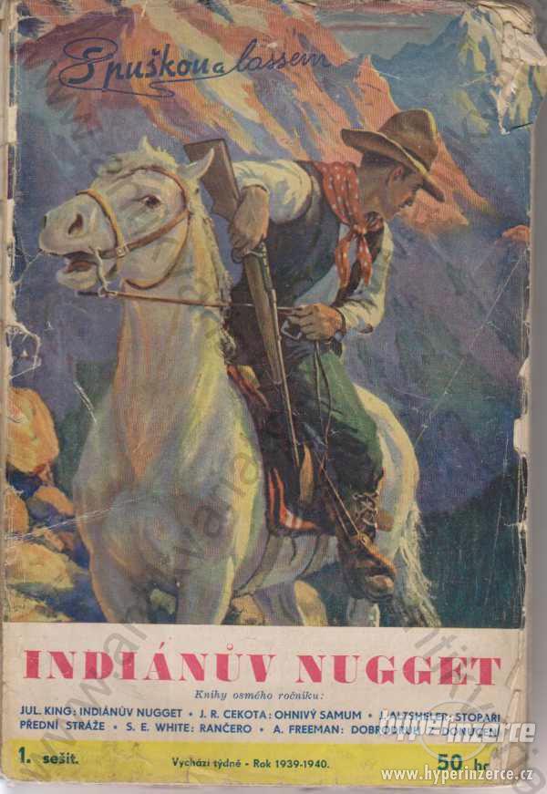 Indiánův nugget knihy osmého ročníku, č. 1-7 1939 - foto 1