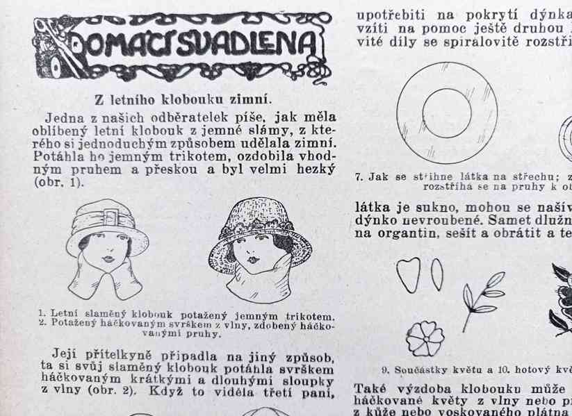 Časopisy Šťastný domov, dva kompletní ročníky 1923 a 1924   - foto 16