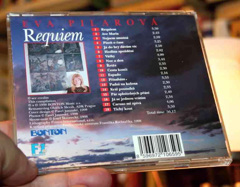 CD Eva Pilarov REQUIEM nesehnateln bazar