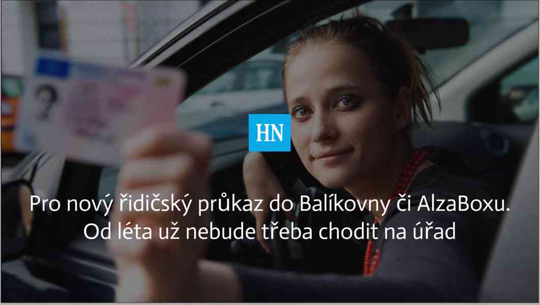 RYCHLÝ SPOLEHLIVÝ BEZPEČNÝ ONLINE ŘIDIČSKÝ PRŮKAZ